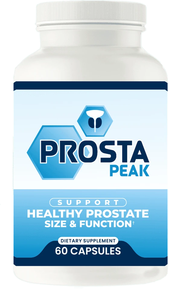 Prosta Peak bottle — supports healthy prostate size and function, 60 capsules